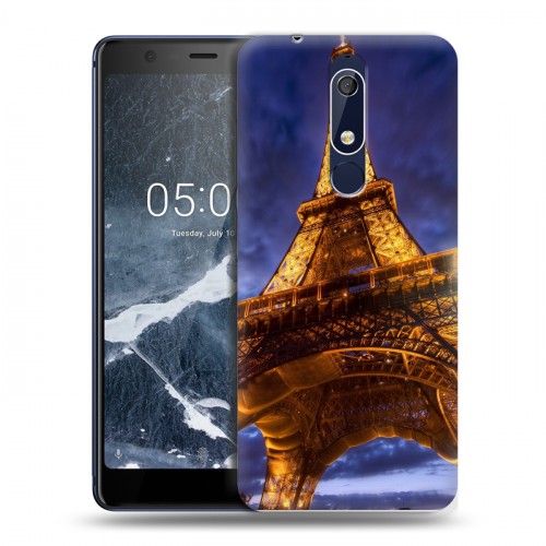 Дизайнерский пластиковый чехол для Nokia 5.1 Париж