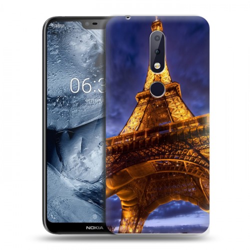 Дизайнерский силиконовый чехол для Nokia 6.1 Plus Париж