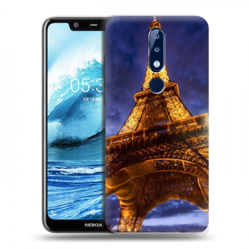 Дизайнерский силиконовый чехол для Nokia 5.1 Plus Париж