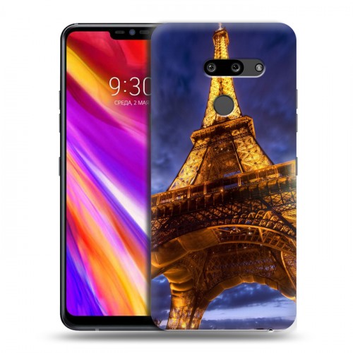 Дизайнерский пластиковый чехол для LG G8 ThinQ Париж