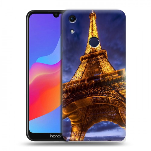 Дизайнерский пластиковый чехол для Huawei Honor 8A Париж