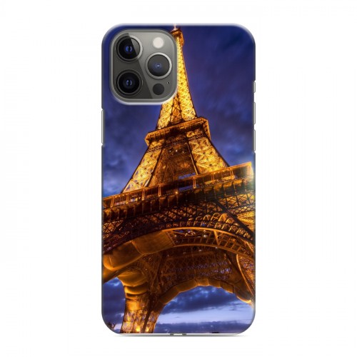 Дизайнерский силиконовый чехол для Iphone 12 Pro Max Париж