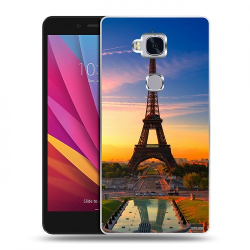 Дизайнерский силиконовый чехол для Huawei Honor 5X Париж