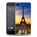 Дизайнерский пластиковый чехол для HTC Desire 825 Париж