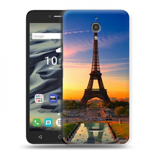 Дизайнерский силиконовый чехол для Alcatel Pixi 4 (6) 9001d Париж
