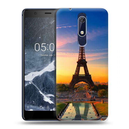 Дизайнерский пластиковый чехол для Nokia 5.1 Париж