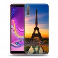 Дизайнерский силиконовый с усиленными углами чехол для Samsung Galaxy A7 (2018) Париж