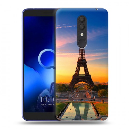 Дизайнерский пластиковый чехол для Alcatel 1X (2019) Париж