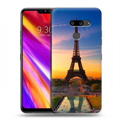 Дизайнерский пластиковый чехол для LG G8 ThinQ Париж