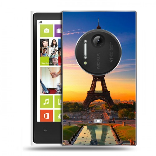 Дизайнерский пластиковый чехол для Nokia Lumia 1020 Париж