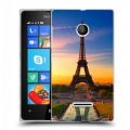 Дизайнерский пластиковый чехол для Microsoft Lumia 435 Париж