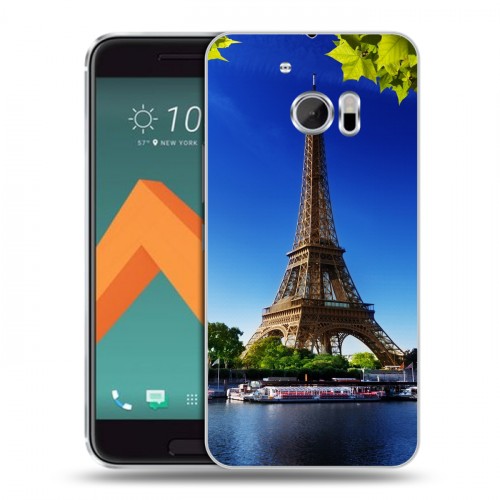 Дизайнерский пластиковый чехол для HTC 10 Париж