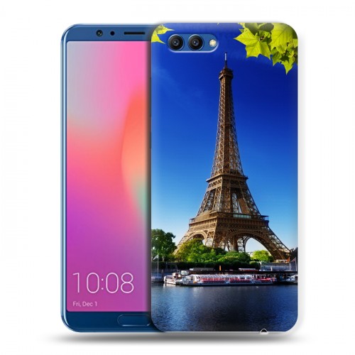 Дизайнерский пластиковый чехол для Huawei Honor View 10 Париж