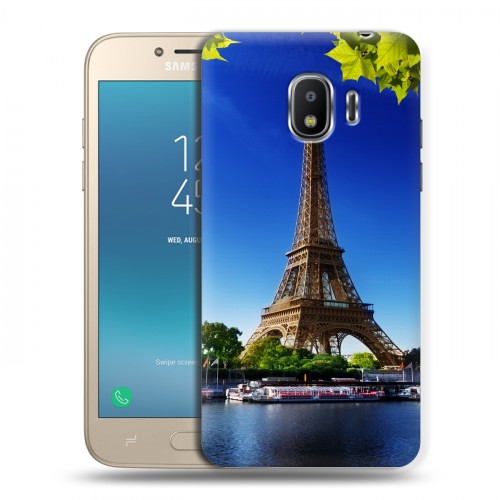 Дизайнерский пластиковый чехол для Samsung Galaxy J2 (2018) Париж