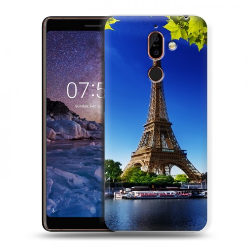 Дизайнерский пластиковый чехол для Nokia 7 Plus Париж