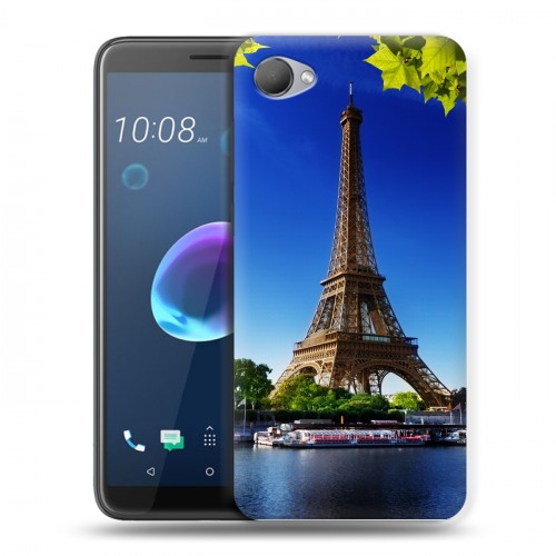 Дизайнерский пластиковый чехол для HTC Desire 12 Париж