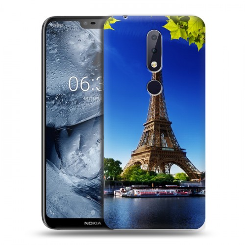 Дизайнерский пластиковый чехол для Nokia 6.1 Plus Париж