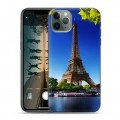 Дизайнерский пластиковый чехол для Iphone 11 Pro Max Париж