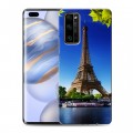 Дизайнерский пластиковый чехол для Huawei Honor 30 Pro Париж