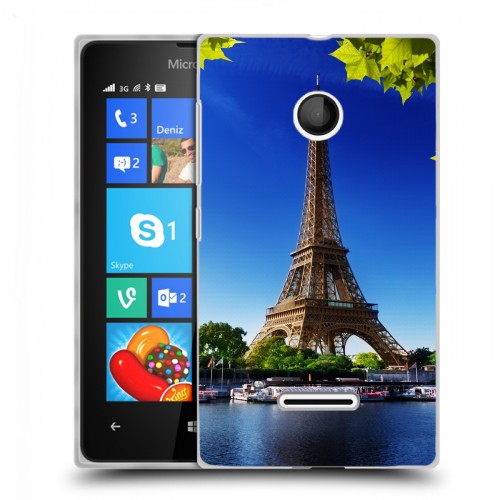 Дизайнерский пластиковый чехол для Microsoft Lumia 435 Париж