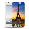 Дизайнерский силиконовый чехол для HTC One A9 Париж