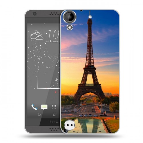 Дизайнерский пластиковый чехол для HTC Desire 530 Париж