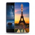 Дизайнерский пластиковый чехол для Nokia 8 Париж