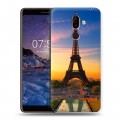 Дизайнерский пластиковый чехол для Nokia 7 Plus Париж