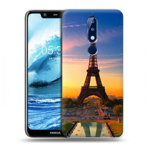 Дизайнерский пластиковый чехол для Nokia 5.1 Plus Париж