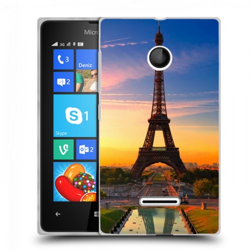 Дизайнерский пластиковый чехол для Microsoft Lumia 435 Париж