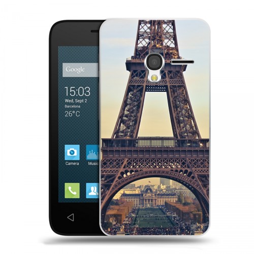 Дизайнерский пластиковый чехол для Alcatel One Touch Pixi 3 (4.5) Париж