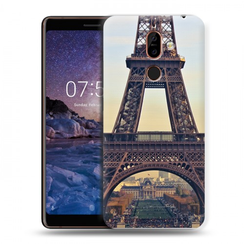 Дизайнерский пластиковый чехол для Nokia 7 Plus Париж