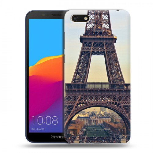 Дизайнерский пластиковый чехол для Huawei Honor 7A Париж
