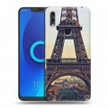 Дизайнерский силиконовый чехол для Alcatel 5V Париж