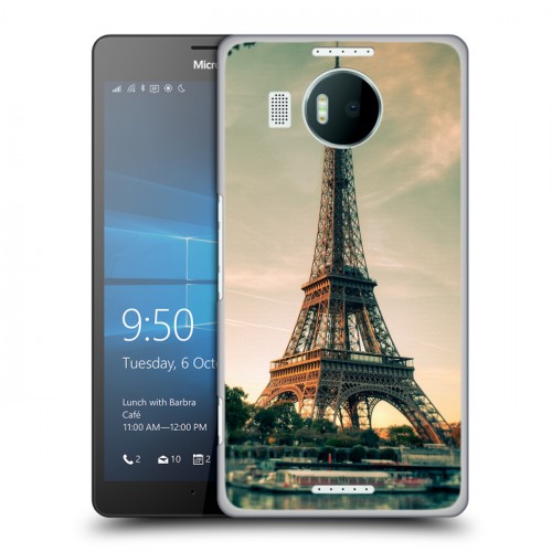 Дизайнерский пластиковый чехол для Microsoft Lumia 950 XL Париж