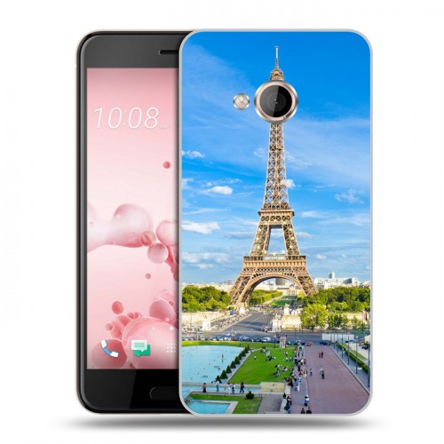 Дизайнерский пластиковый чехол для HTC U Play Париж