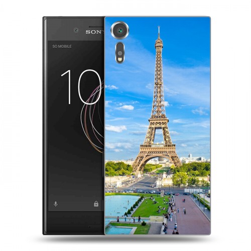 Дизайнерский пластиковый чехол для Sony Xperia XZs Париж