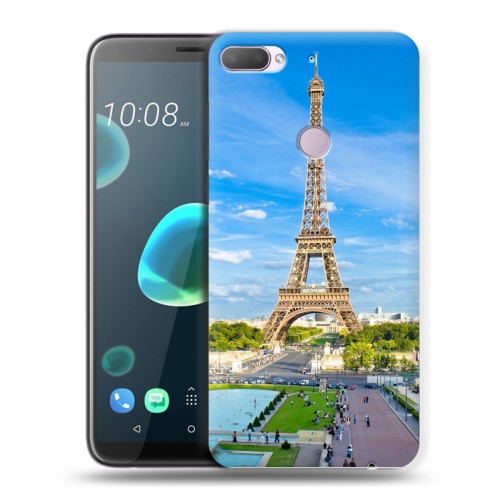 Дизайнерский силиконовый чехол для HTC Desire 12 Plus Париж