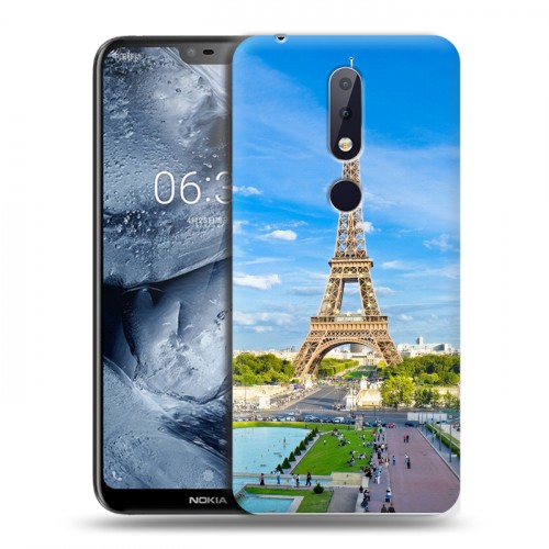 Дизайнерский пластиковый чехол для Nokia 6.1 Plus Париж