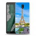 Дизайнерский силиконовый чехол для Nokia 1 Plus Париж