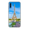 Дизайнерский силиконовый чехол для Samsung Galaxy A50 Париж