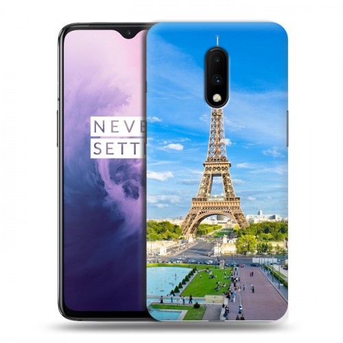 Дизайнерский пластиковый чехол для OnePlus 7 Париж