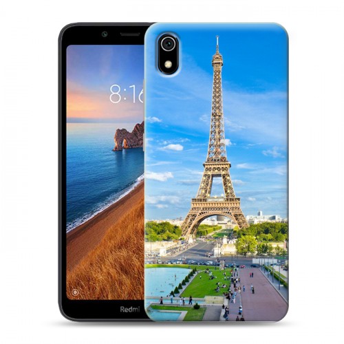 Дизайнерский силиконовый чехол для Xiaomi RedMi 7A Париж