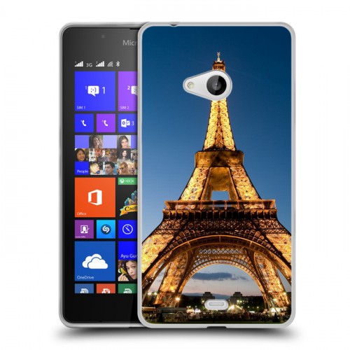 Дизайнерский пластиковый чехол для Microsoft Lumia 540 Париж
