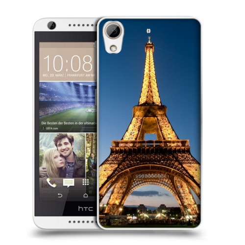 Дизайнерский пластиковый чехол для HTC Desire 626 Париж