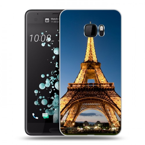 Дизайнерский пластиковый чехол для HTC U Ultra Париж