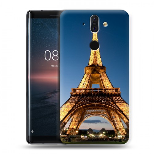 Дизайнерский силиконовый чехол для Nokia 8 Sirocco Париж