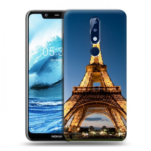 Дизайнерский силиконовый чехол для Nokia 5.1 Plus Париж