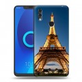 Дизайнерский силиконовый чехол для Alcatel 5V Париж