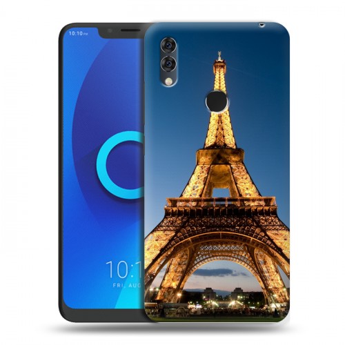 Дизайнерский силиконовый чехол для Alcatel 5V Париж